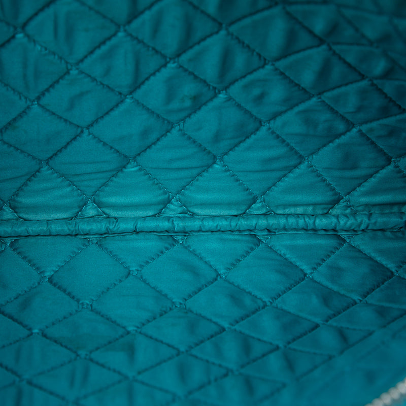 Medium Quilted Patent O Case Clutch - Image 4
