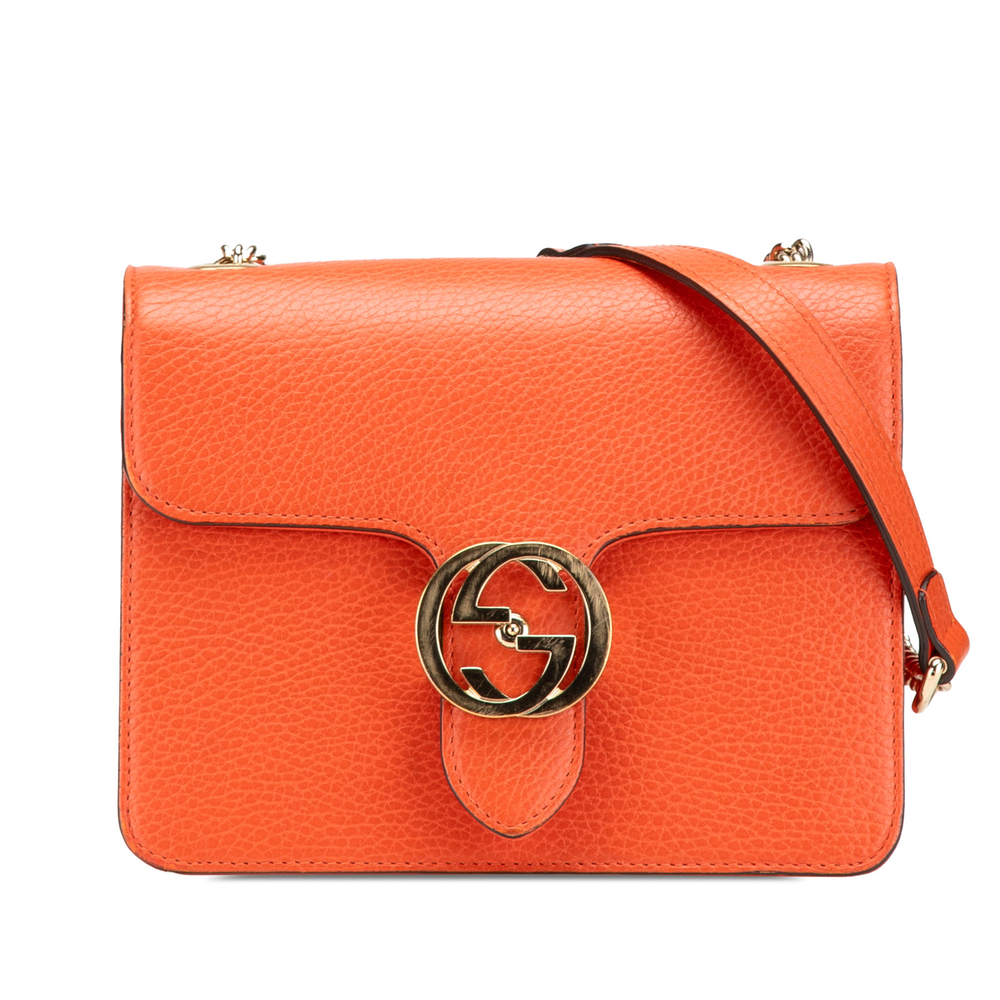Small Dollar Calfskin Interlocking G Crossbody - Image 1