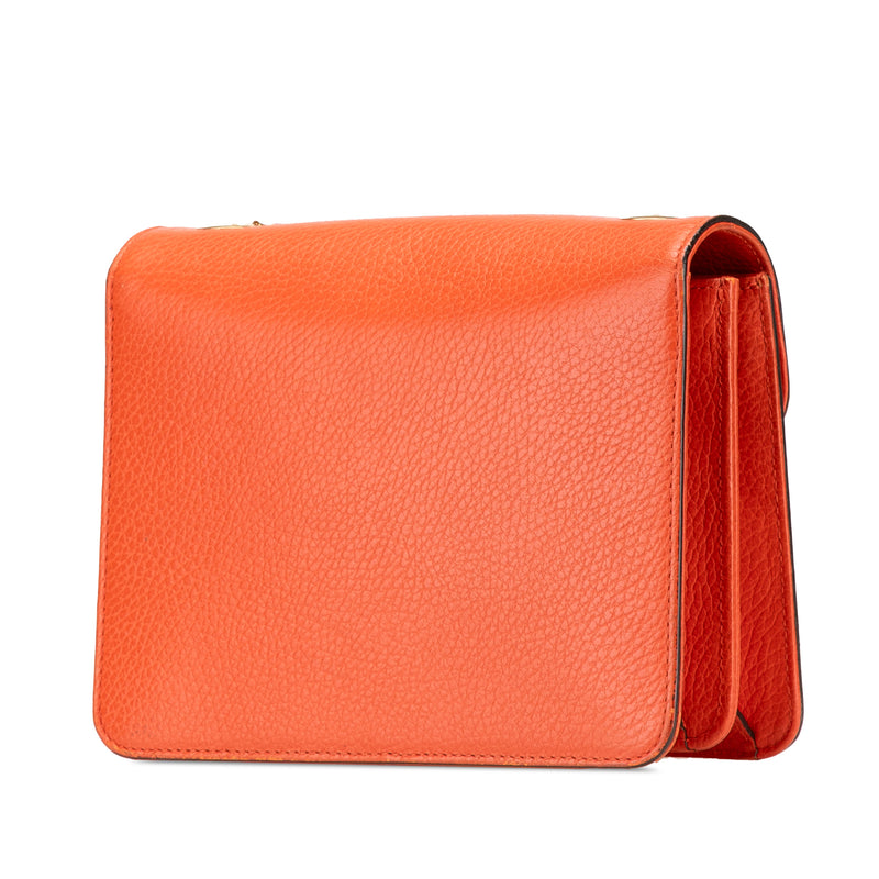 Small Dollar Calfskin Interlocking G Crossbody - Image 2