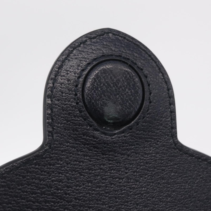 Gucci Horsebit 1955 Gg Coated Canvas With Leather Navy Bag