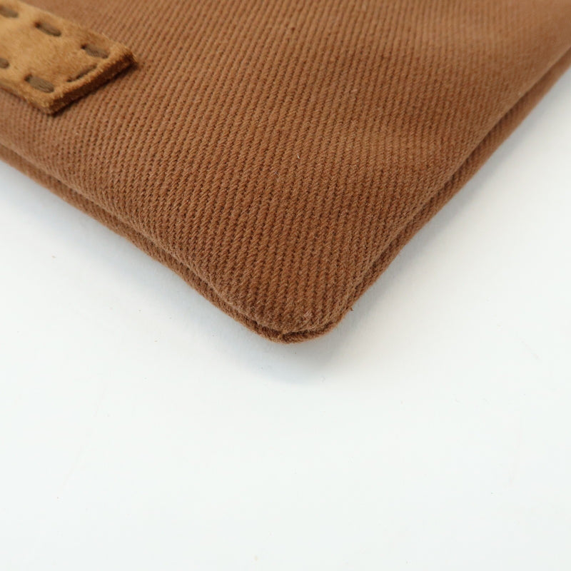 Saint Laurent Kahara Cassandra Canvas Brown Bag
