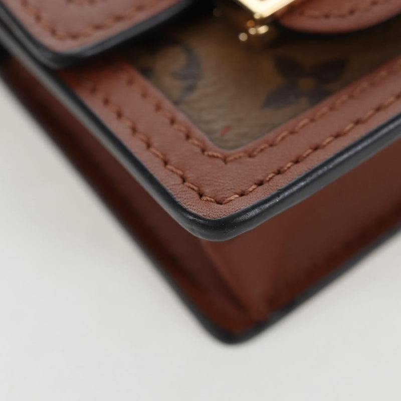 Louis Vuitton Dauphine Reverse Monogram Canvas Brown Bag