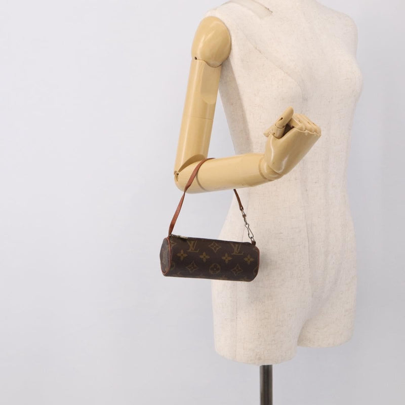 Louis Vuitton Papillon Pochette Monogram Canvas Brown Bag