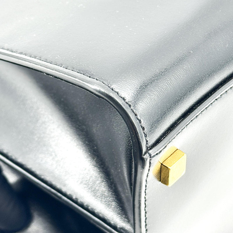 Saint Laurent Uptown Leather Black Bag