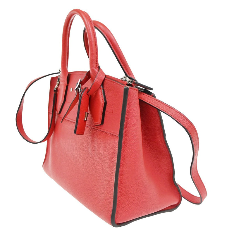 Louis Vuitton City Steamer Leather Red Bag