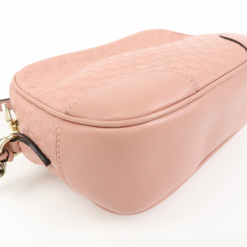 Gucci Bree Disco Microguccissima Leather Pink Bag