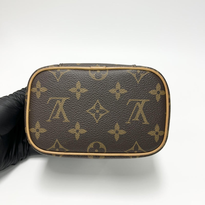Louis Vuitton Nice Vanity Case Monogram Canvas Brown Bag