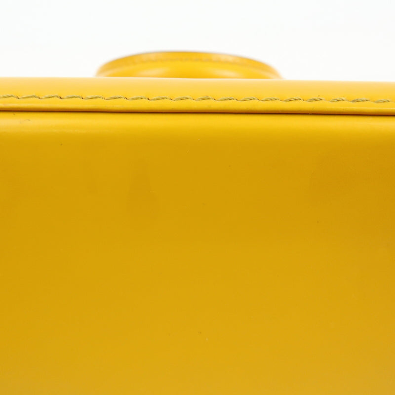 Louis Vuitton Alma Epi Leather Yellow Bag
