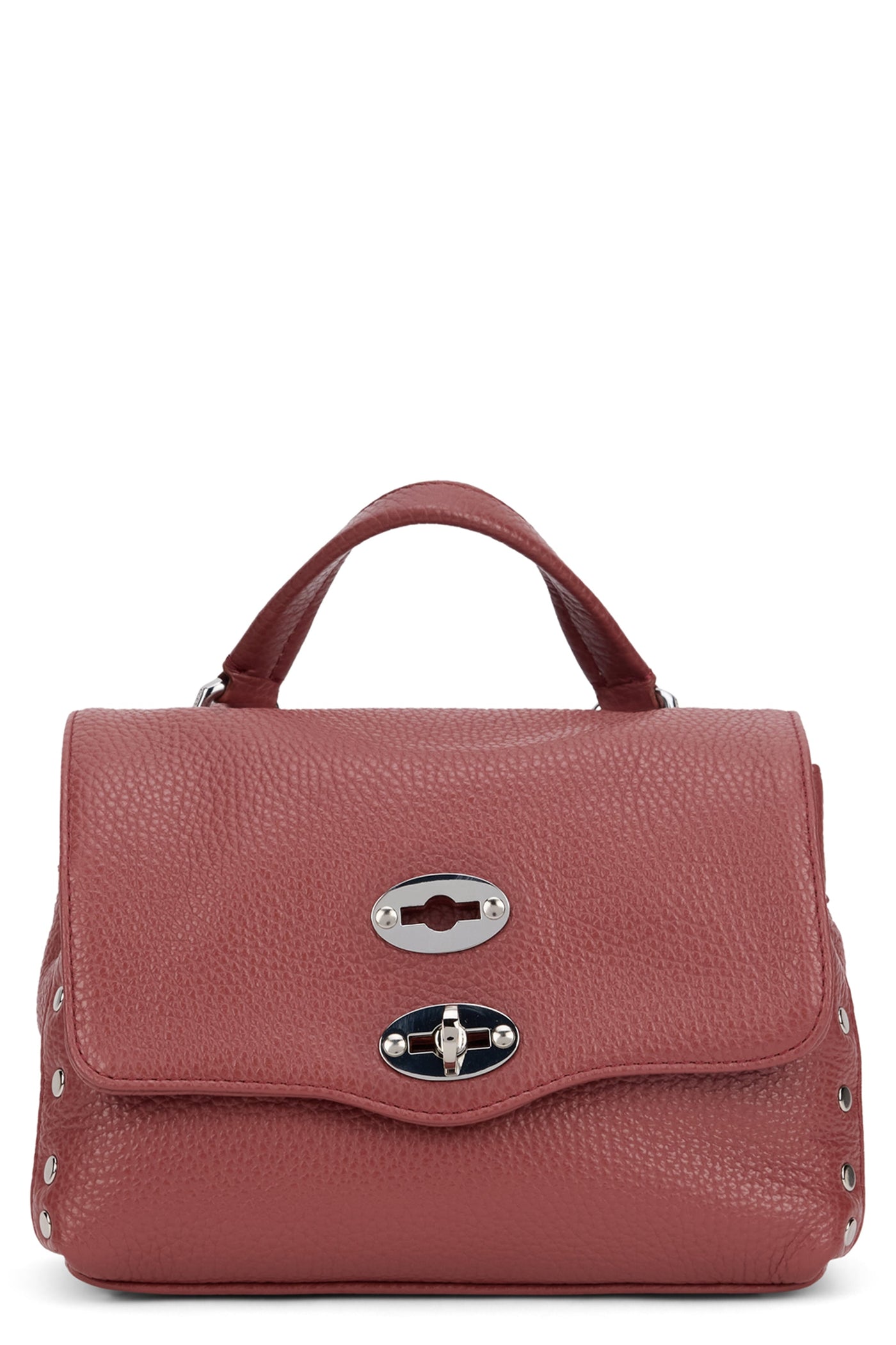 Zanellato Postina Top Handle Bag — Red Calfskin