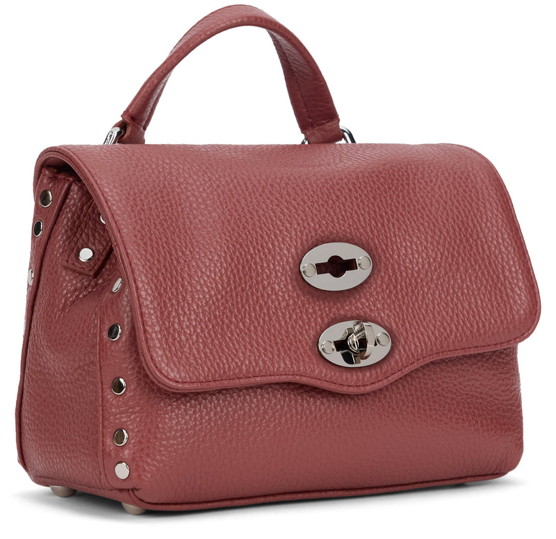 Zanellato Postina Top Handle Bag — Red Calfskin