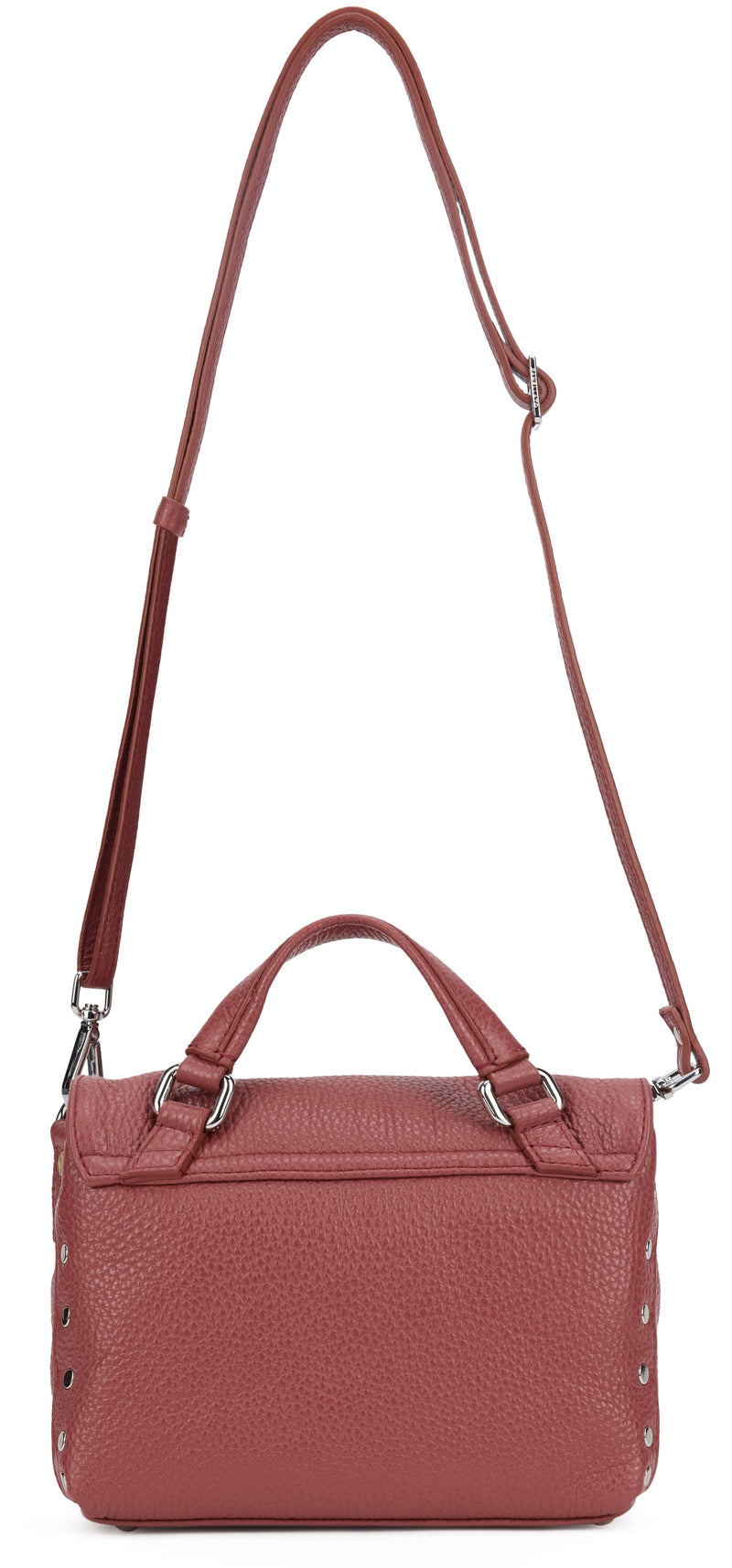 Zanellato Postina Top Handle Bag — Red Calfskin