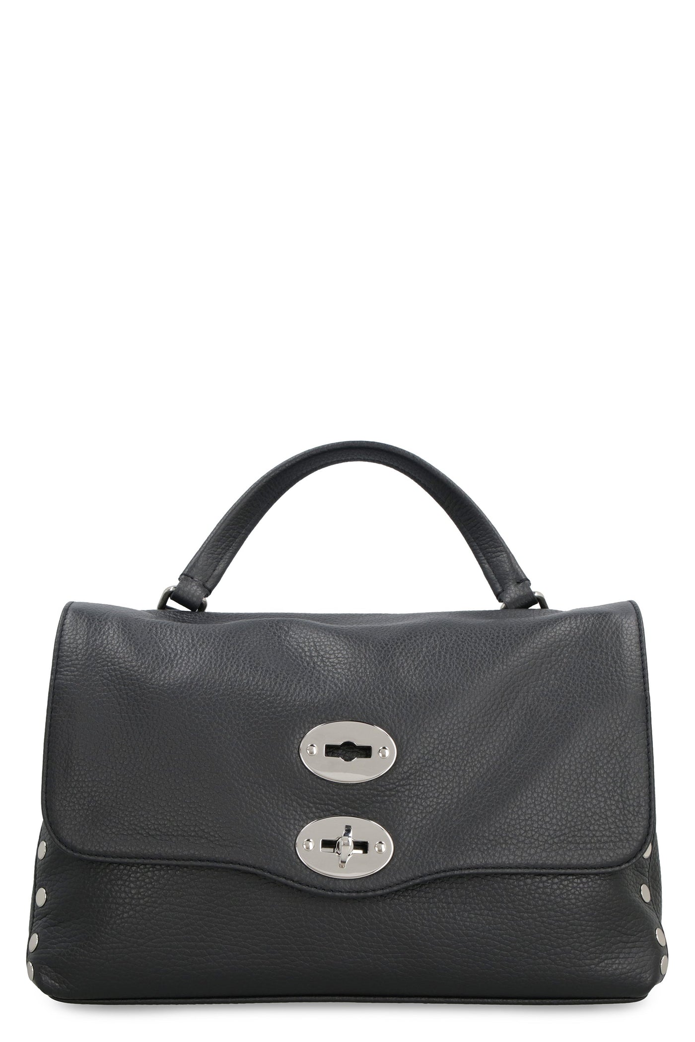 Zanellato Shoulder Bag — Black Calf