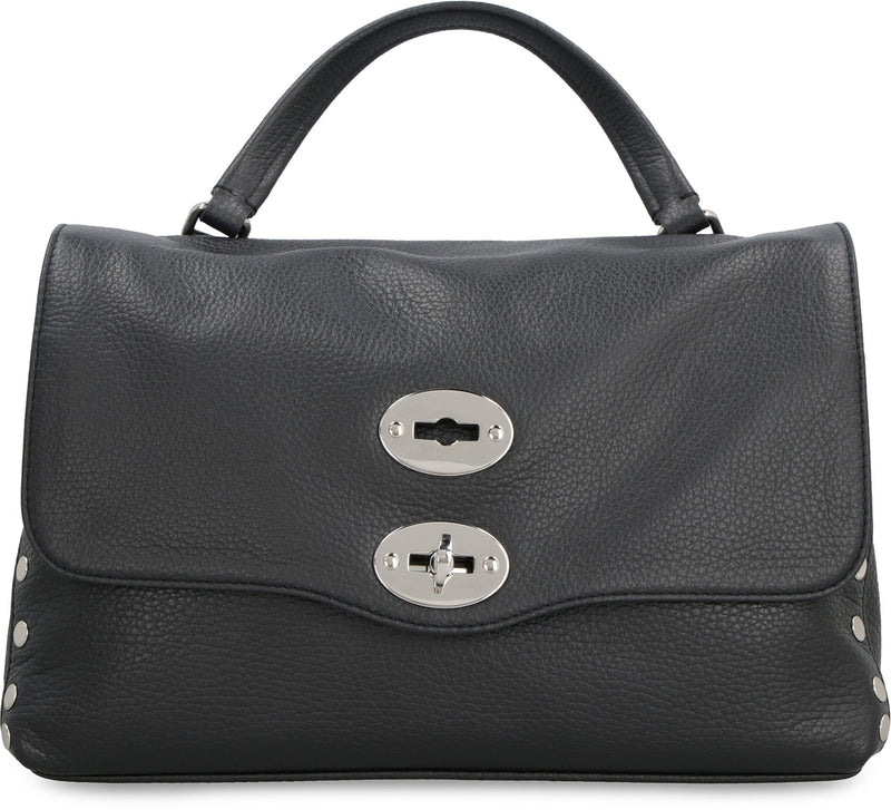 Zanellato Shoulder Bag — Black Calf