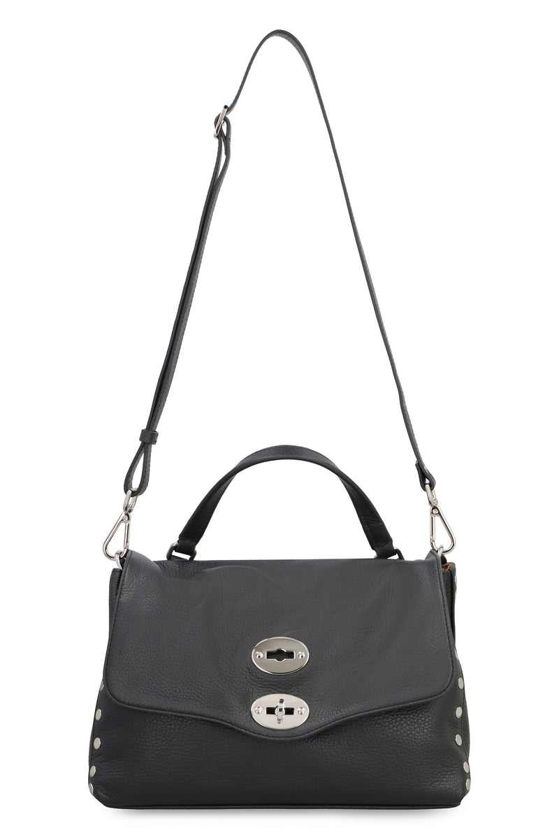 Zanellato Shoulder Bag — Black Calf