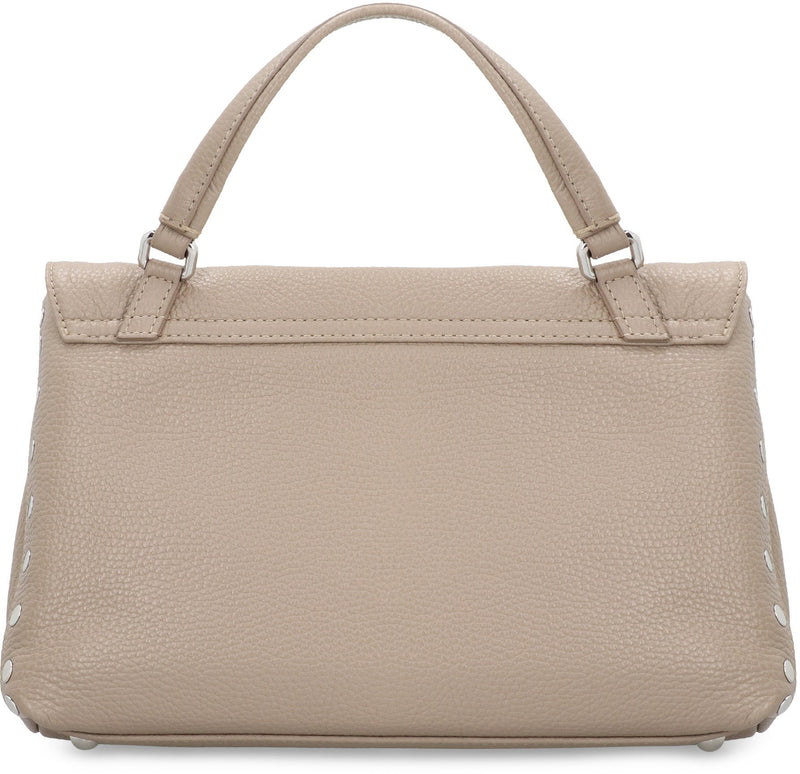 Zanellato Postina S Top Handle Bag — Beige Calf Leather