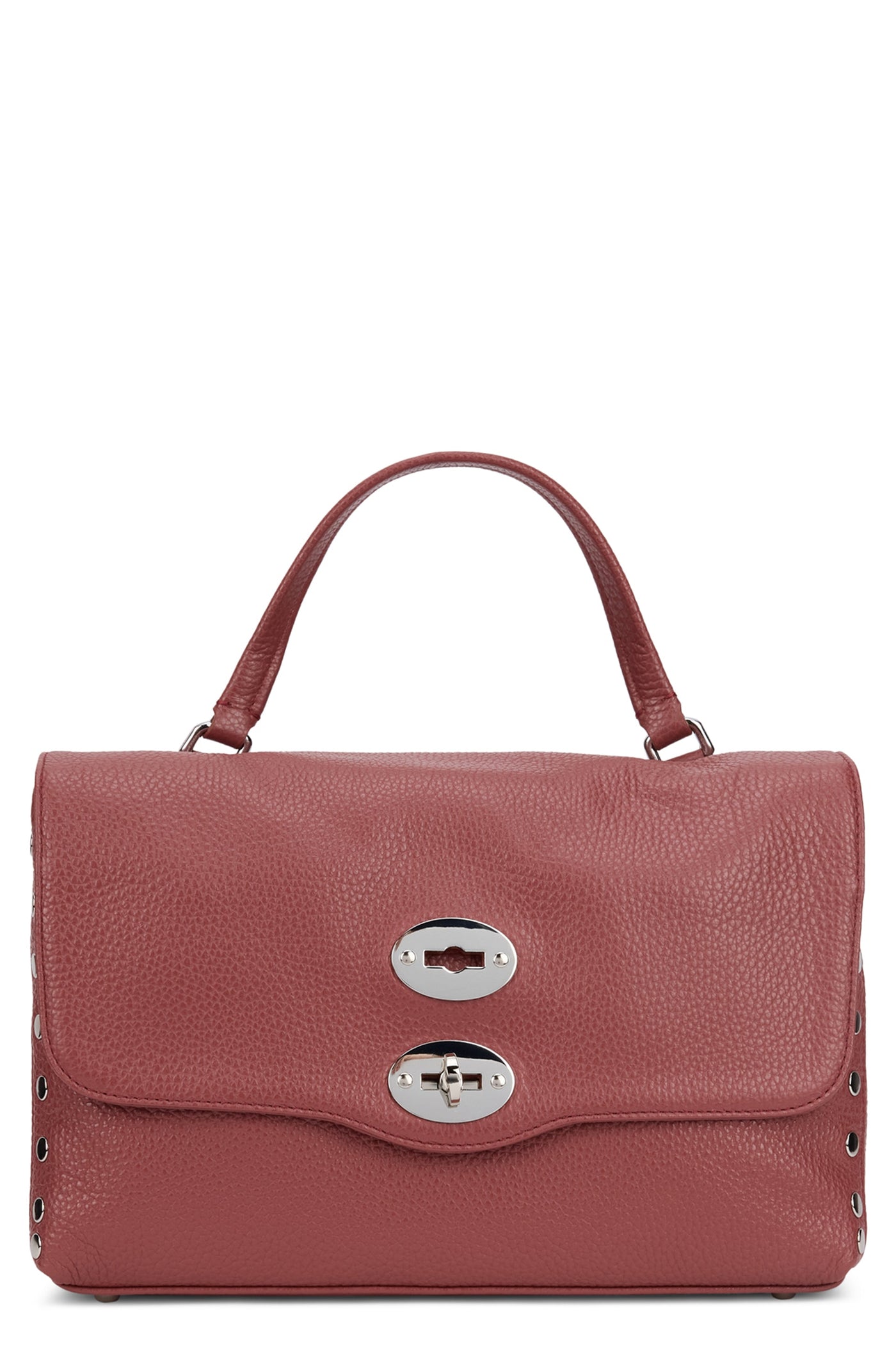 Zanellato Postina Shoulder Bag — Red Calfskin