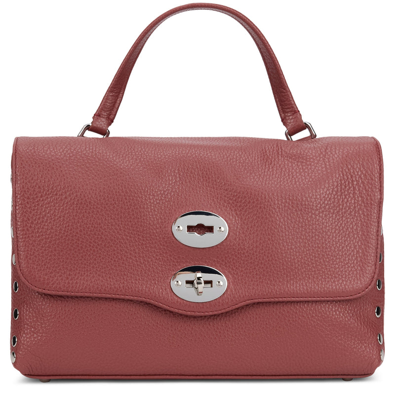 Zanellato Postina Shoulder Bag — Red Calfskin