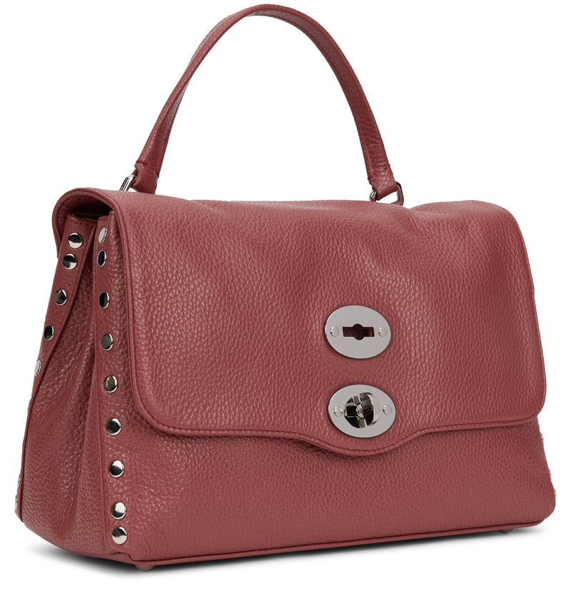 Zanellato Postina Shoulder Bag — Red Calfskin