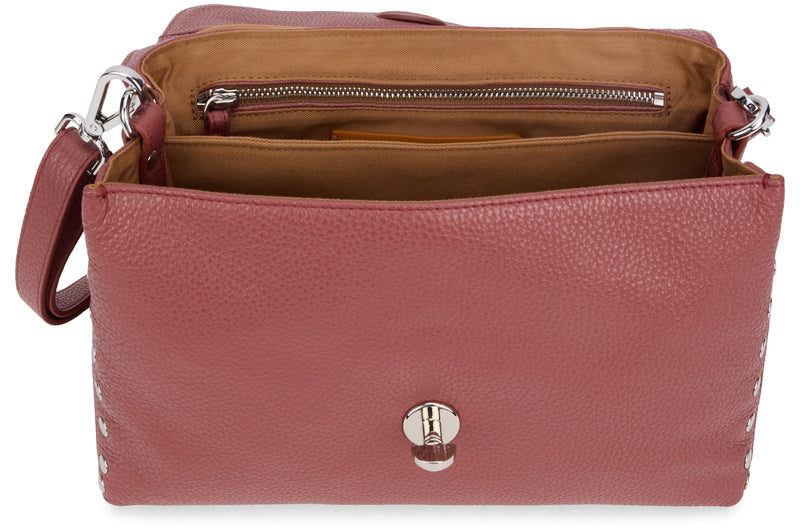 Zanellato Postina Shoulder Bag — Red Calfskin