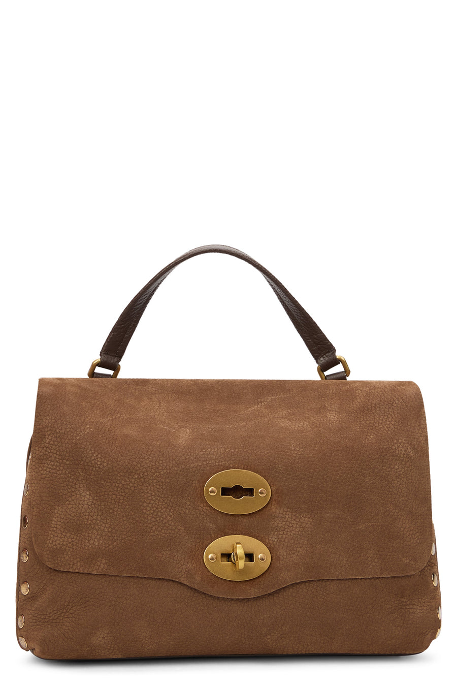 Zanellato Postina Shoulder Bag — Brown Calfskin