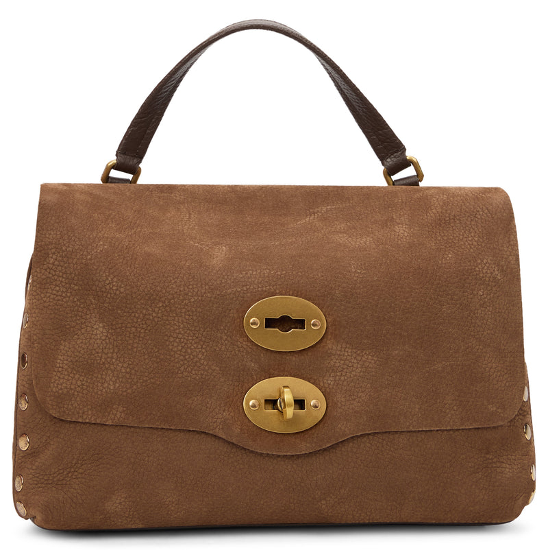 Zanellato Postina Shoulder Bag — Brown Calfskin