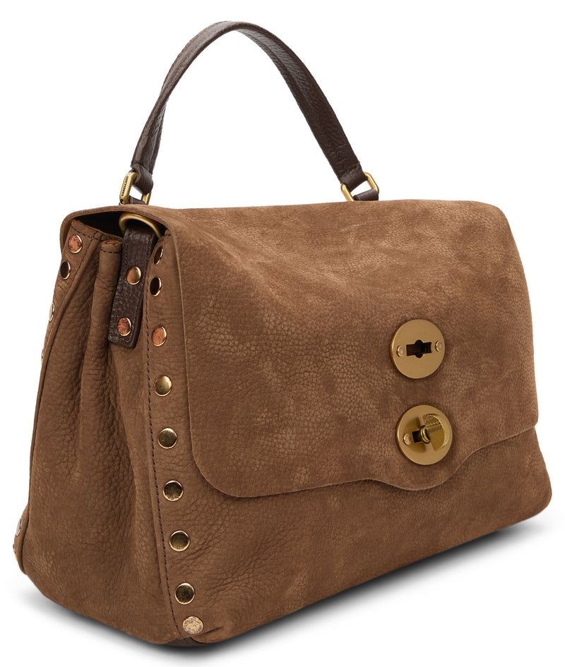 Zanellato Postina Shoulder Bag — Brown Calfskin