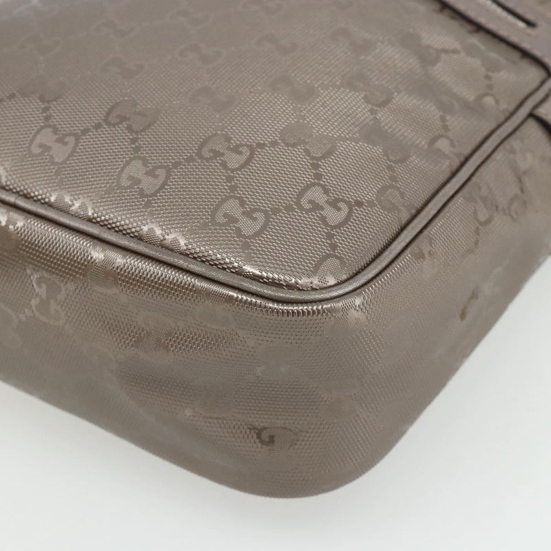 Gucci Zip Gg Imprime Pink Canvas Bag