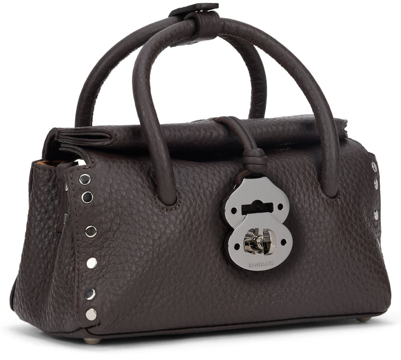 Zanellato Dotta Shoulder Bag — Brown Calfskin