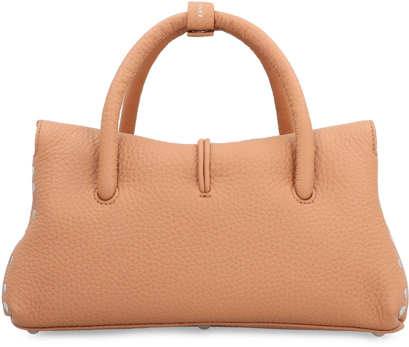 Zanellato Centauro S Top Handle Bag — Brown Cowhide
