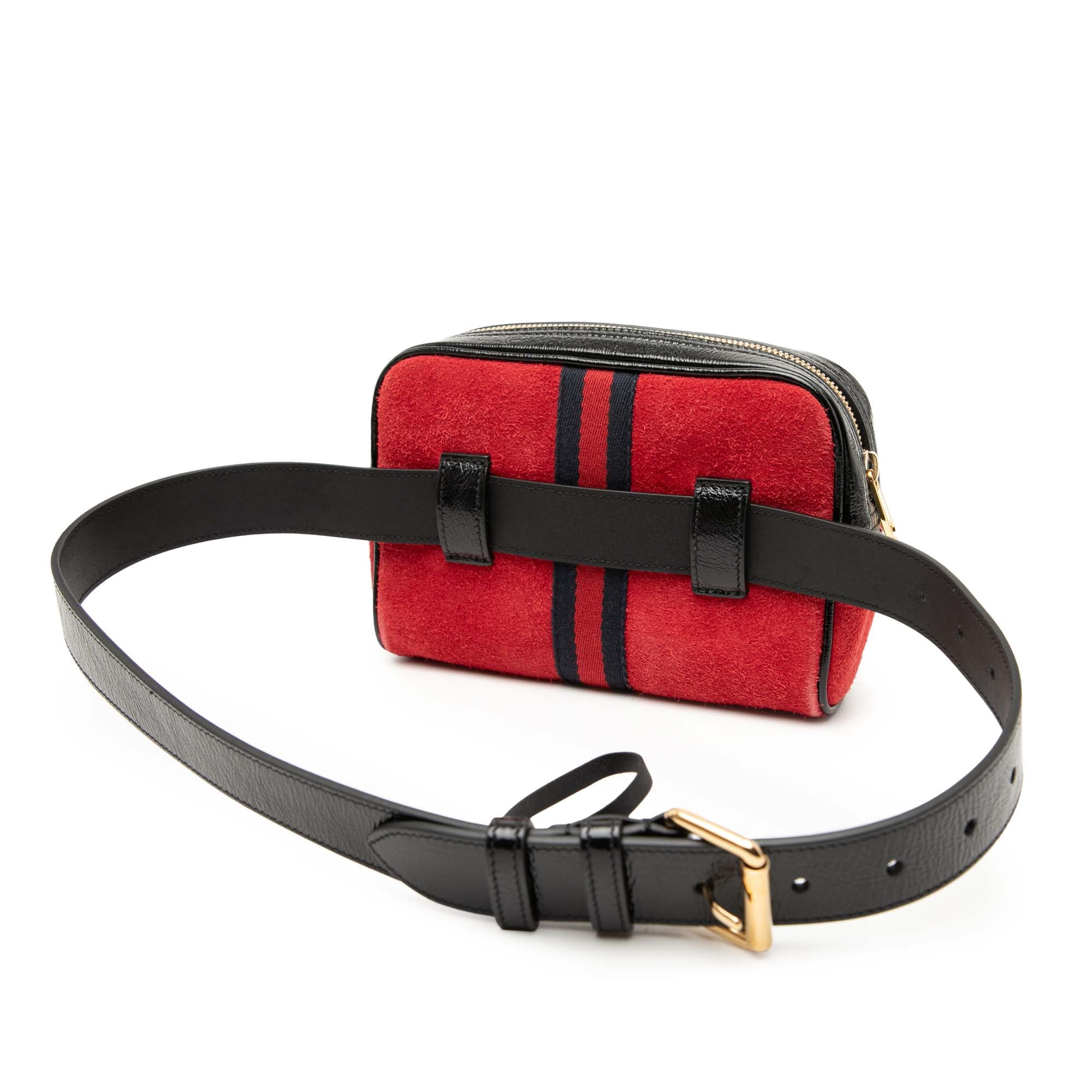 Small Suede Ophidia Belt Bag - Image 2