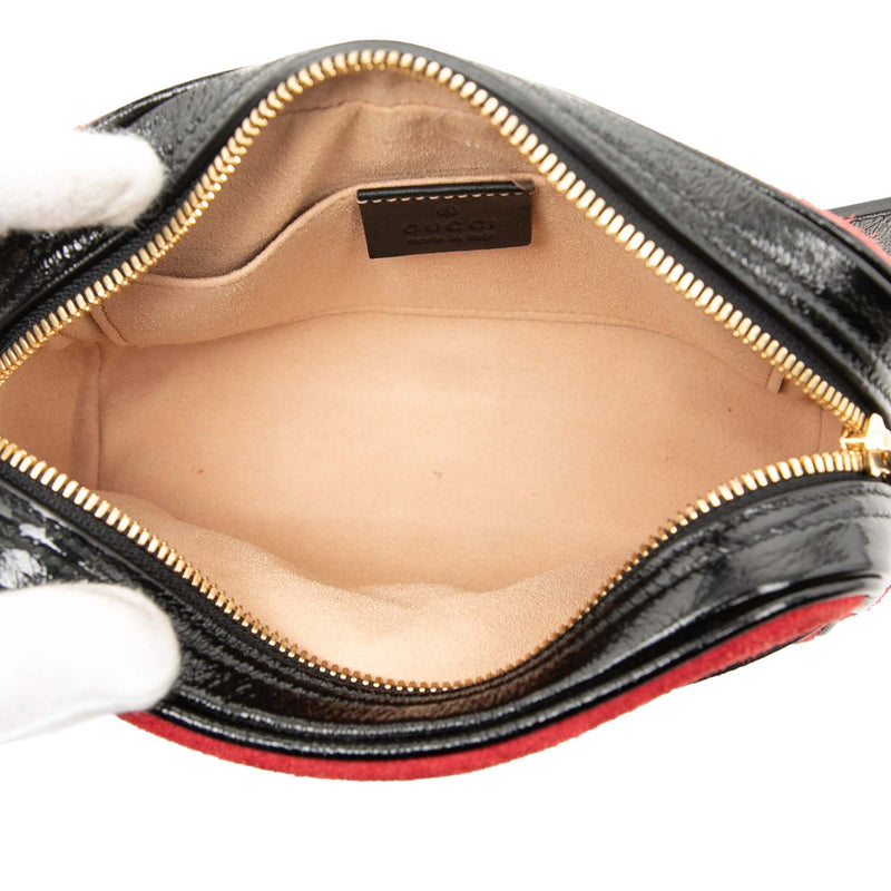 Small Suede Ophidia Belt Bag - Image 4
