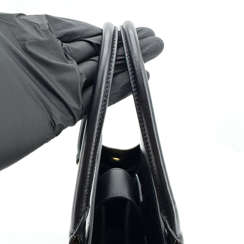 Prada Saffiano Tote Leather Black