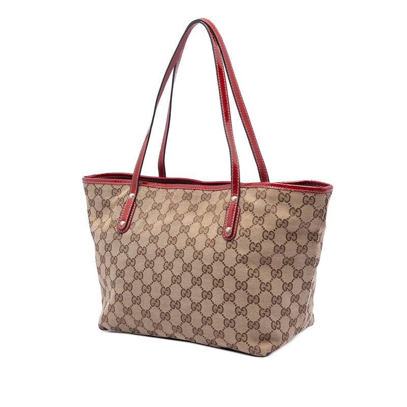 Small GG Canvas Brando Guccioli Holiday Chihuahua Tote - Image 2