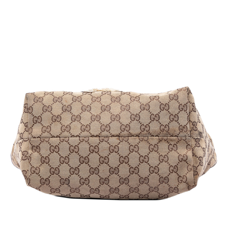 Small GG Canvas Brando Guccioli Holiday Chihuahua Tote - Image 3