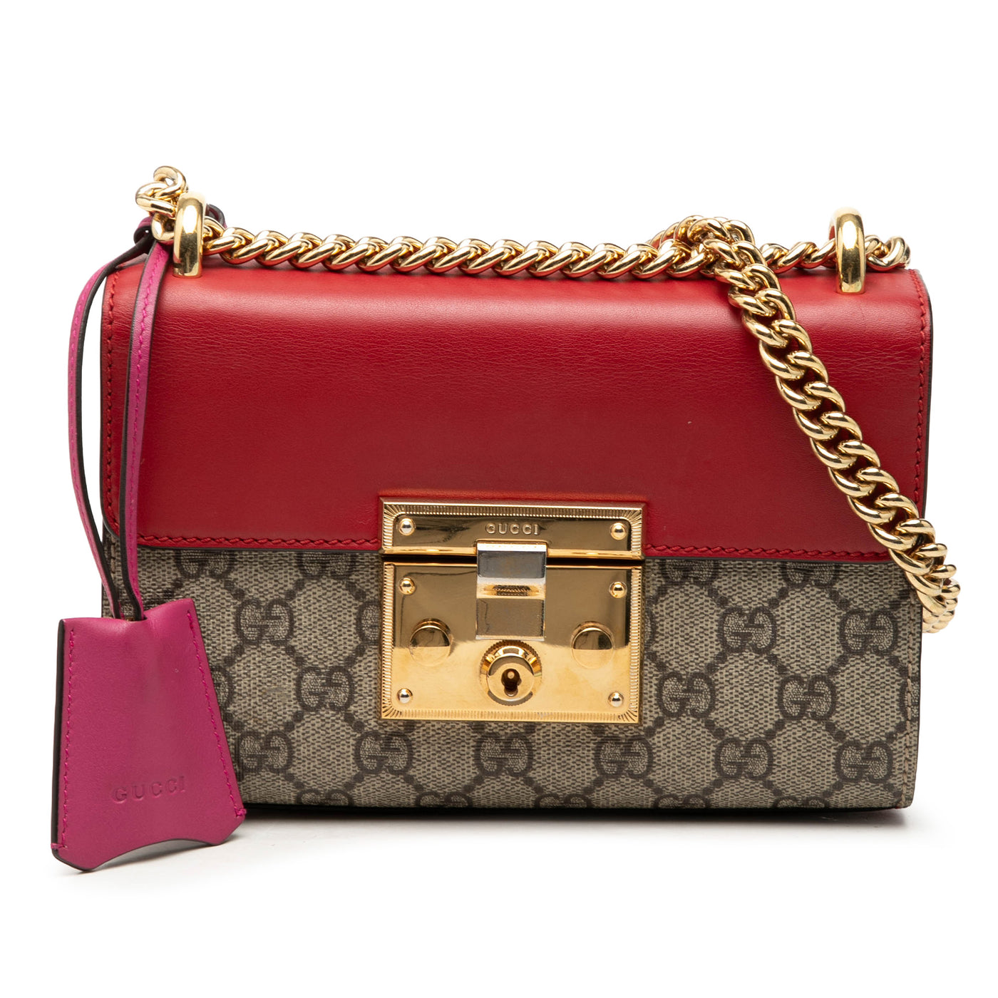 Small GG Supreme Padlock Crossbody - Image 1