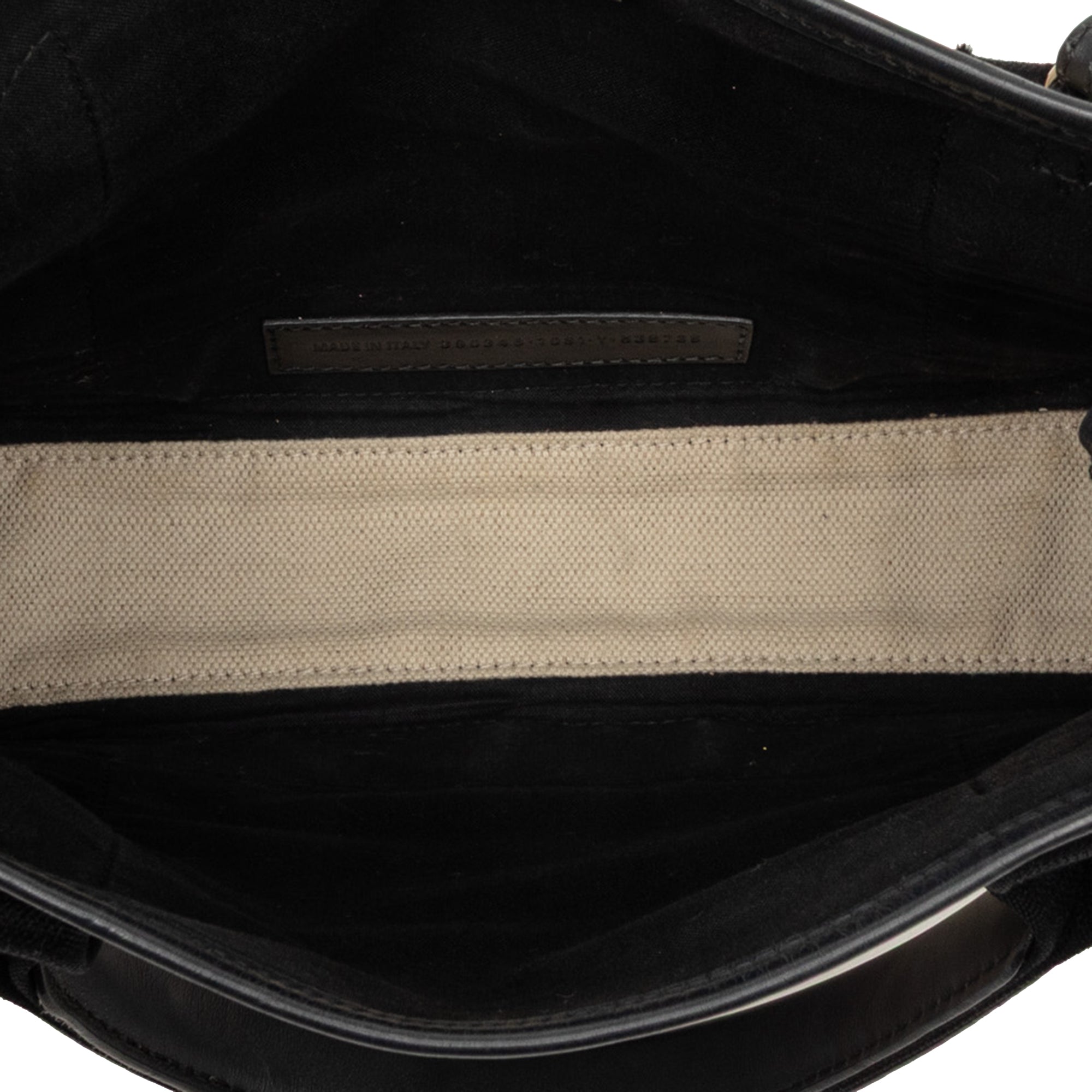 Canvas Navy Cabas XS - Image 4
