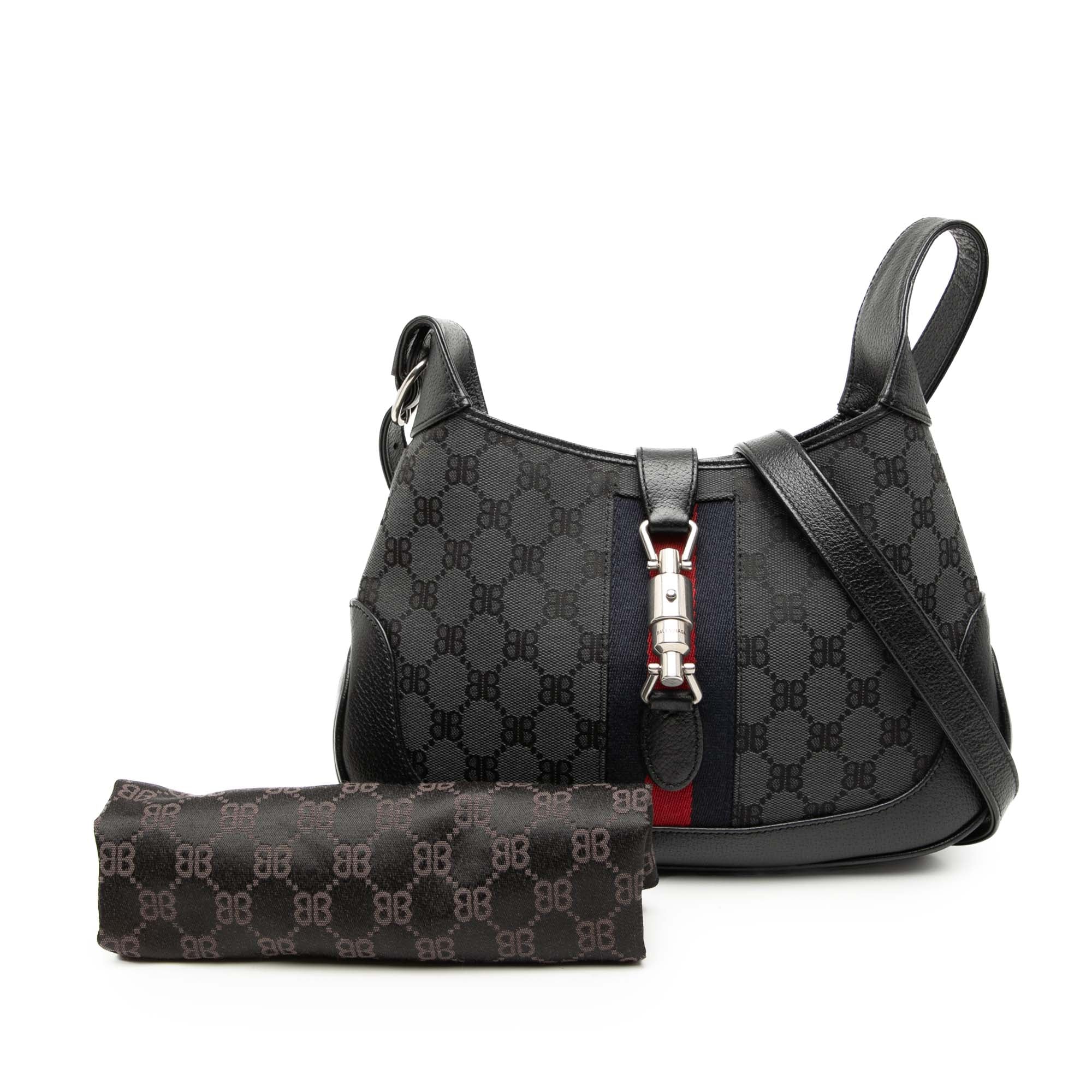 Gucci The Hacker Project Small BB Canvas Web Jackie 1961 Crossbody - Image 9