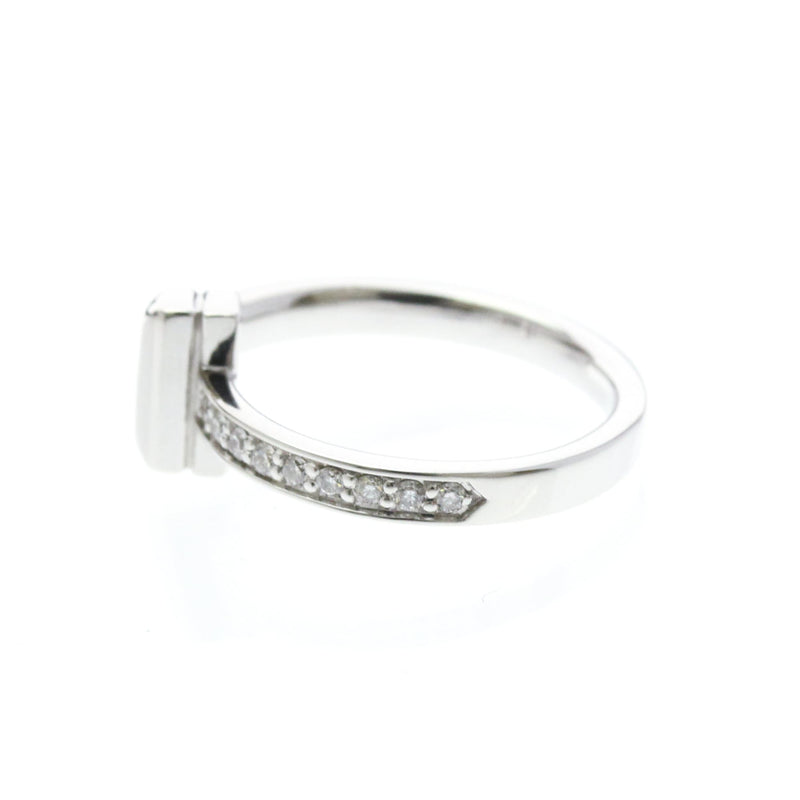 Tiffany & Co. T One Ring - Diamond White Gold Silver White_gold Bijoux