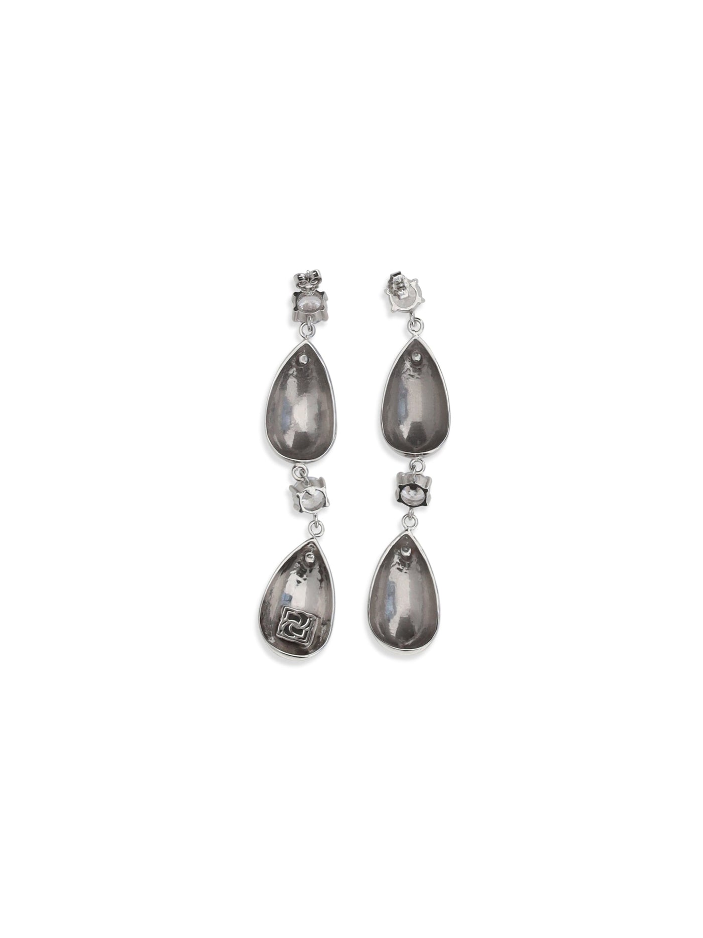 Magda Butrym Re26 Earrings — Silver Rhodium-plated