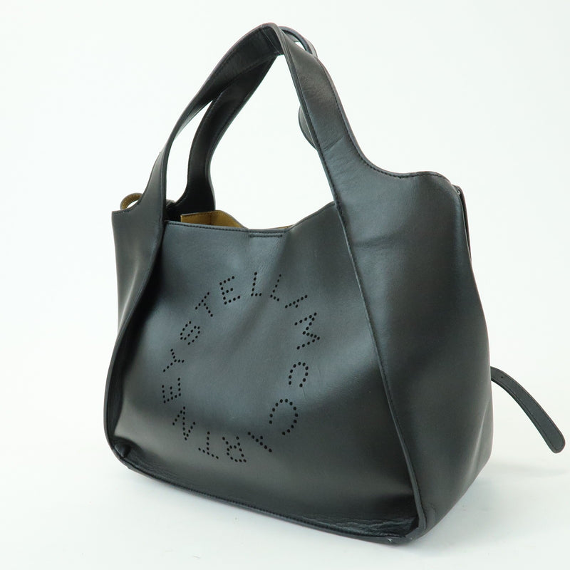 Stella Mccartney Alter Faux Leather Black Synthetic Bag