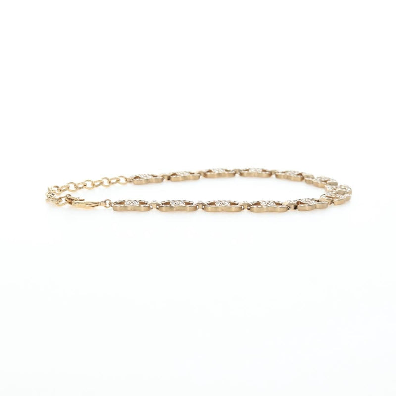 Chanel Cc Link Choker Metal With Crystals Gold Bijoux