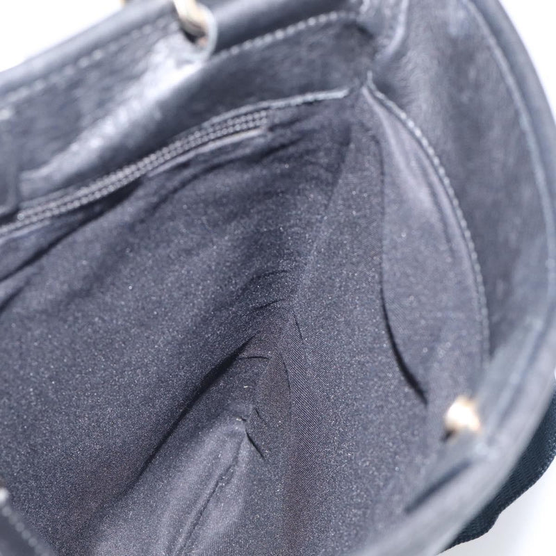 Saint Laurent Vintage Shoulder Bag Leather Black