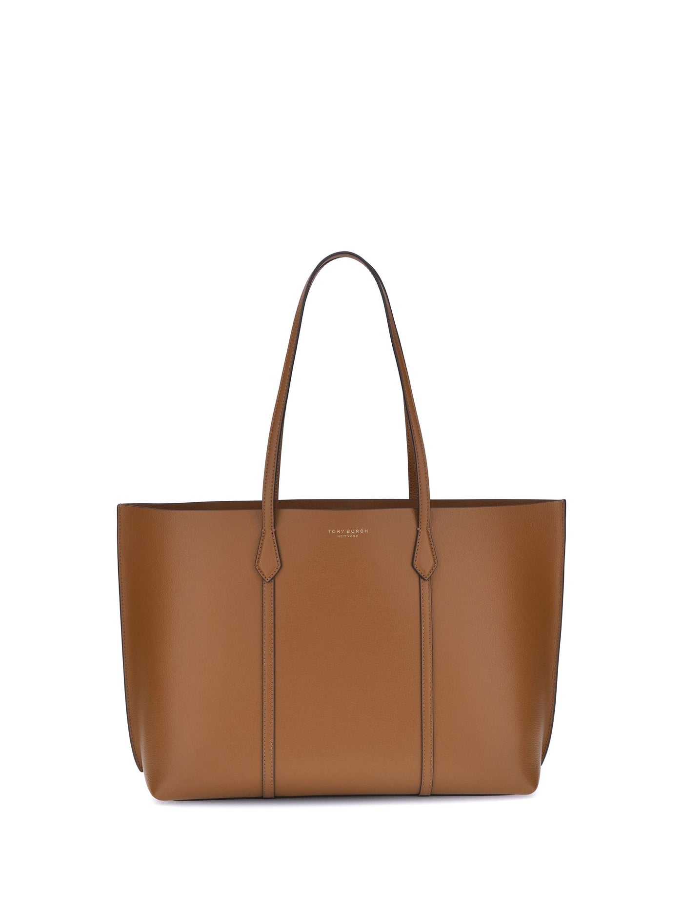 Tory Burch Perry Tote Bag — Brown Calf Leather