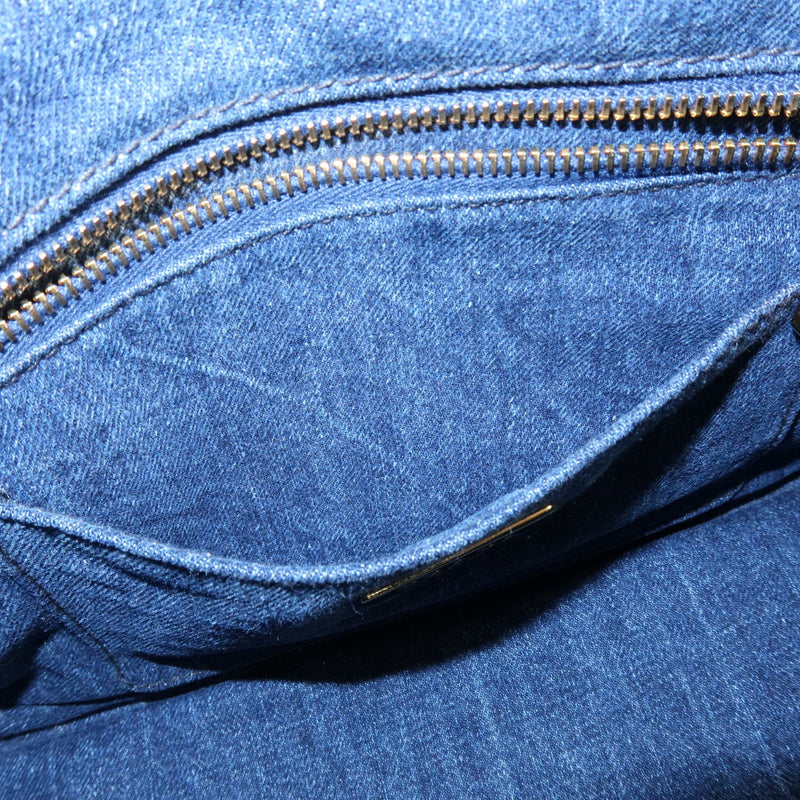 Prada Canapa Convertible Denim Blue Denim_jeans Bag