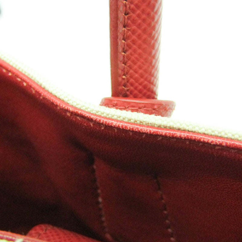 Prada Cuir Double Canvas And Saffiano Leather Beige Bag
