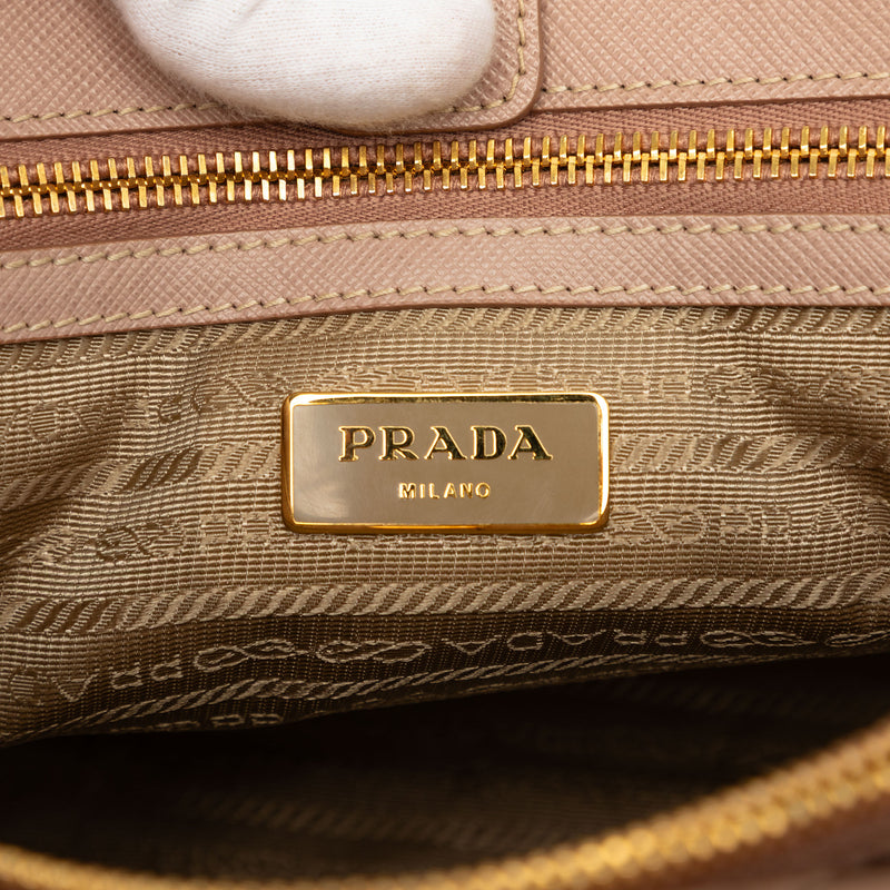 Large Saffiano Lux Galleria Satchel - Image 5