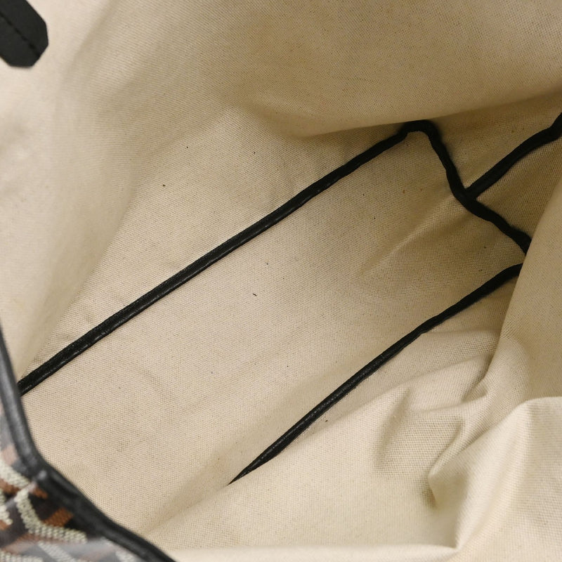 Goyard Saint Louis Coated Canvas Black Bag