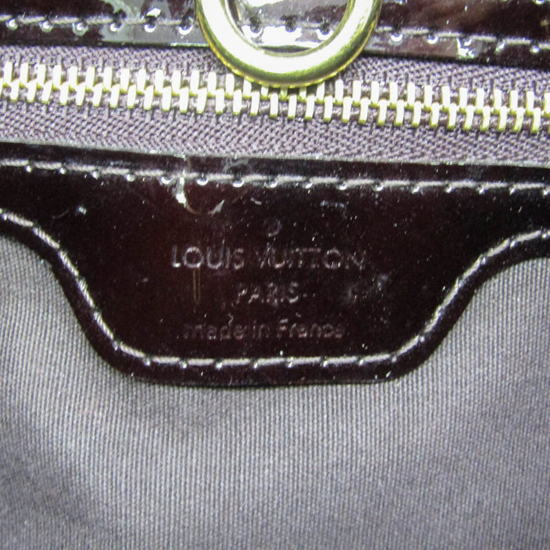 Louis Vuitton Wilshire Monogram Vernis Burgundy Patent_leather Bag
