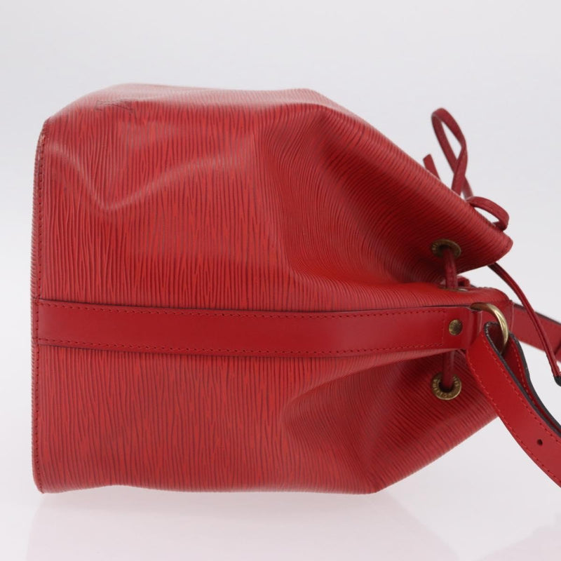Louis Vuitton Petit Noe Nm Epi Leather Red Bag
