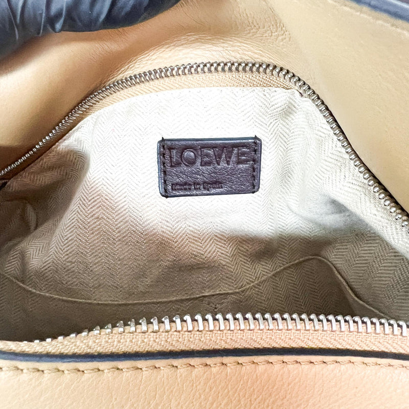 Loewe Puzzle Patchwork Leather Brown Calfskin Bag